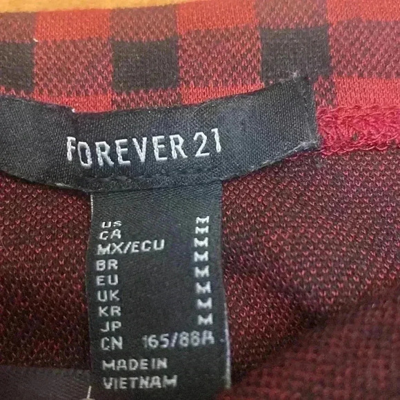 Women’s 2 piece gingham cropped top and flare pant set. Size M. - Picture 7 of 10